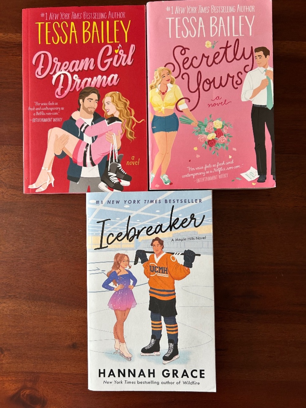 Ultimate Bestselling Romance Trio: Tessa Bailey & Hannah Grace